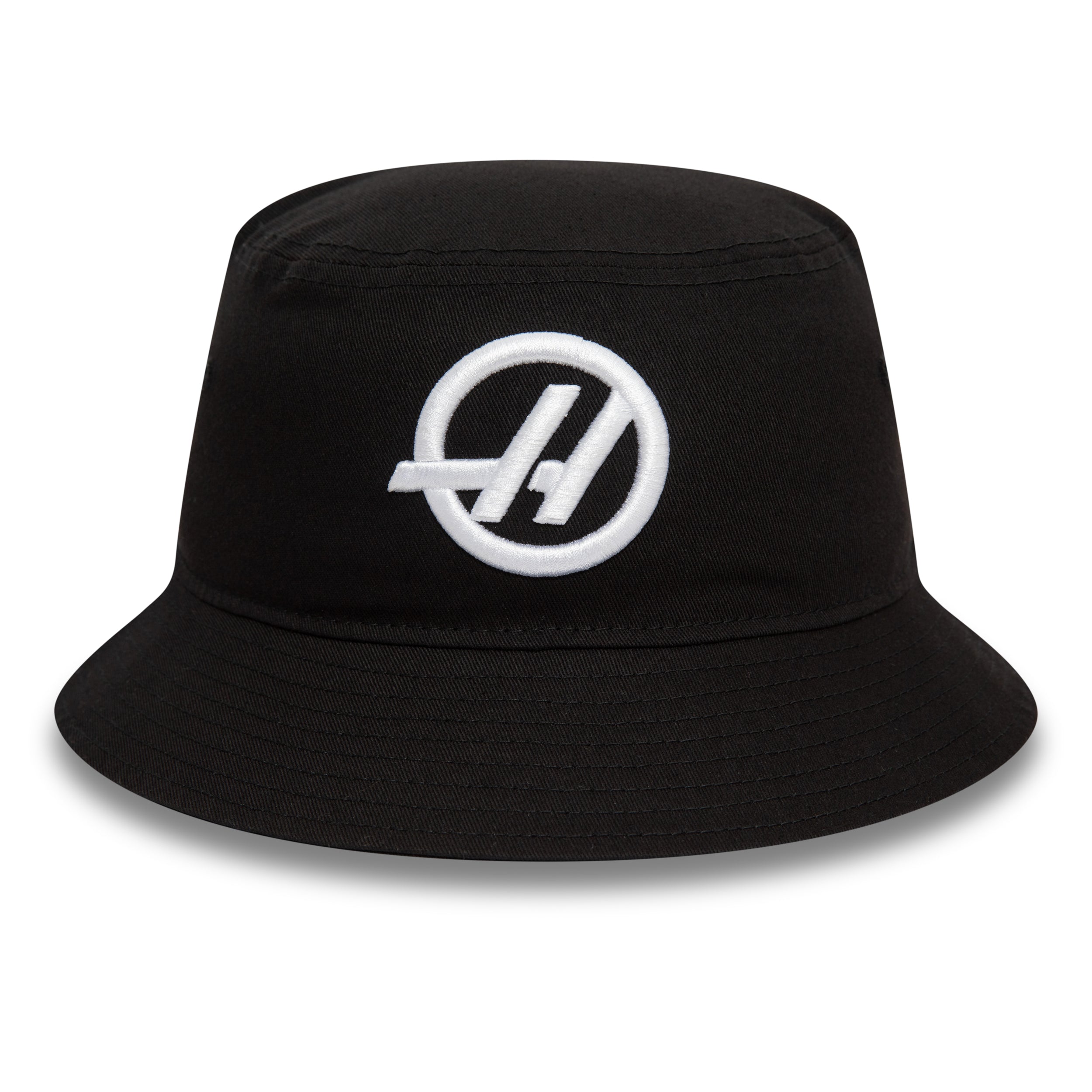 Haas F1 Tapered Bucket Hat Adults - Black