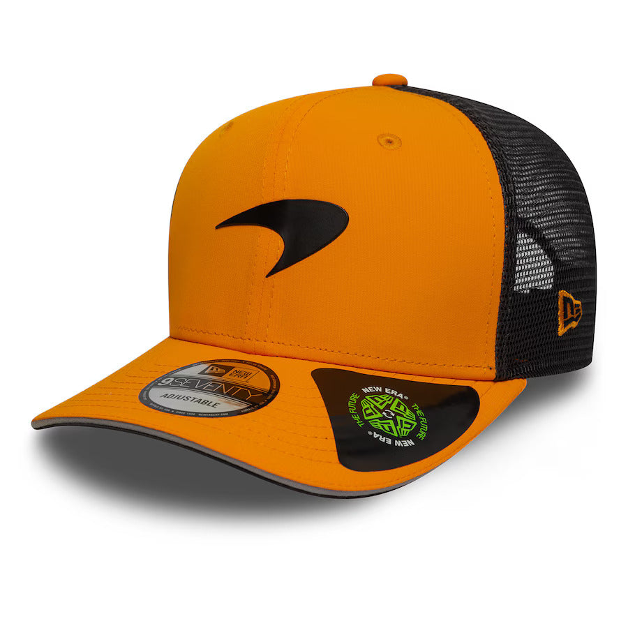 McLaren Racing F1 Team 2025 9Seventy Cap Stretch Snap Adults - Papaya