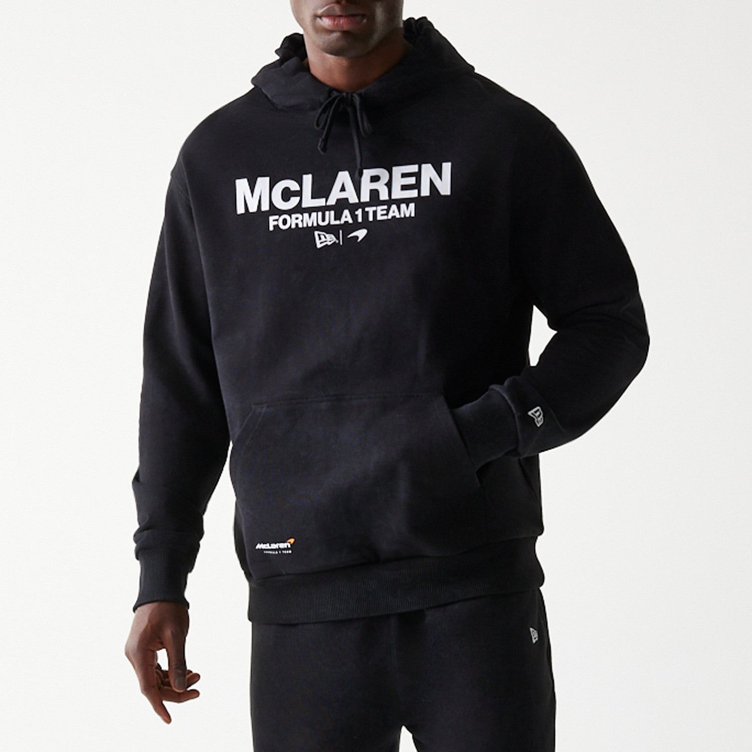 McLaren Racing F1 Word Mark Oversized Hoodie Adults - Black
