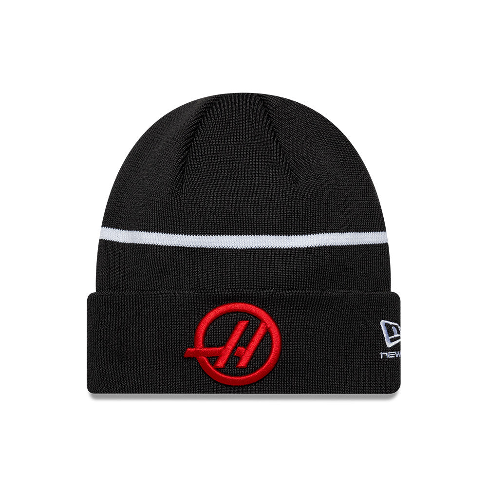 Haas F1 Team 2026 Oliver Bearman Cuff Beanie Adults - Black