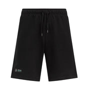 Mercedes AMG Petronas Sweat Shorts Mens - Black