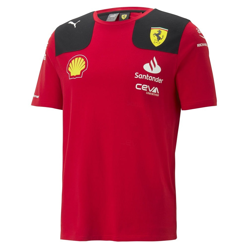 Scuderia Ferrari 2023 Team Tee Mens - Red