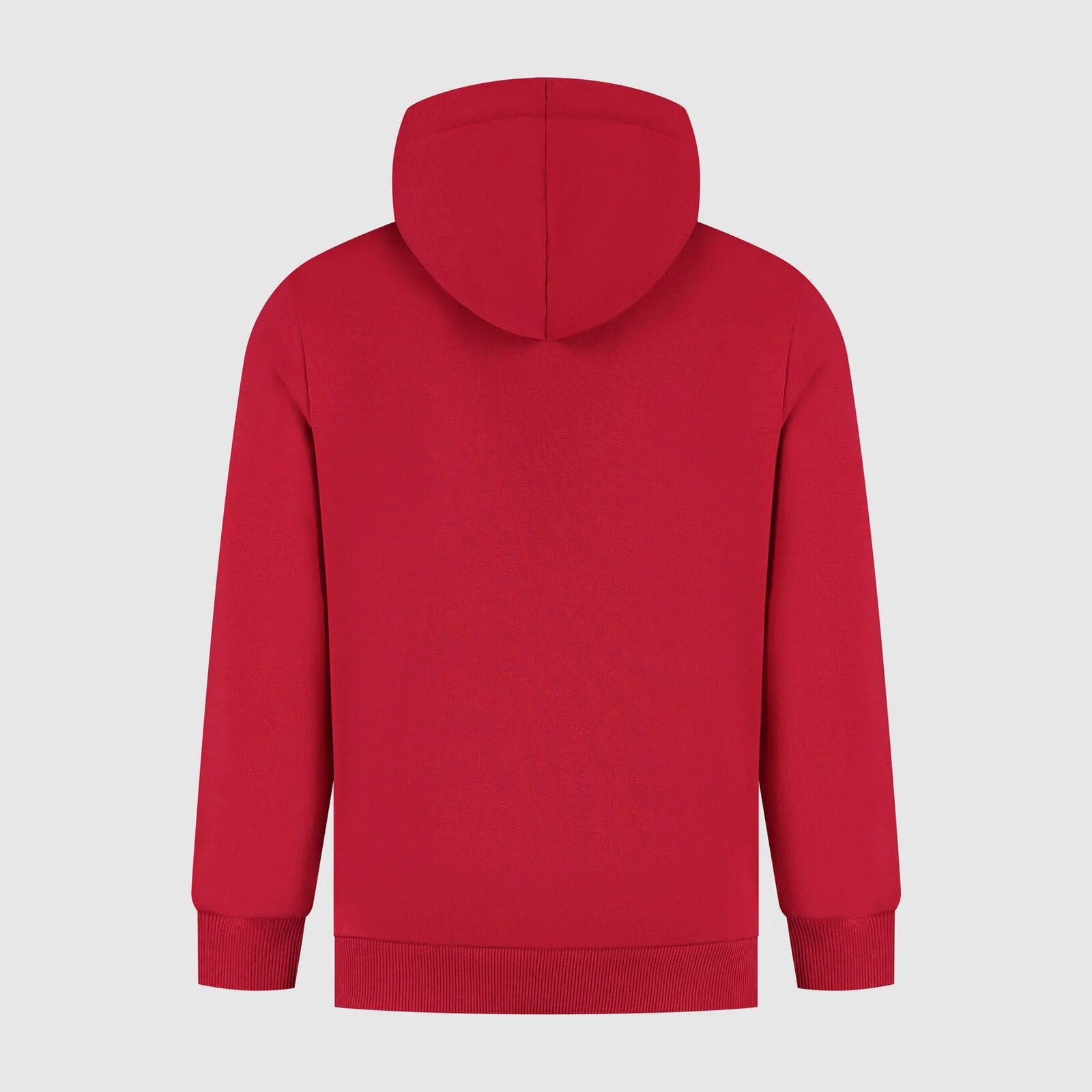 Scuderia Ferrari F1 Large Shield Hoodie Mens - Dark Cherry