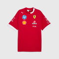 Scuderia Ferrari F1 Drivers Oversized Tee Mens - Dark Cherry