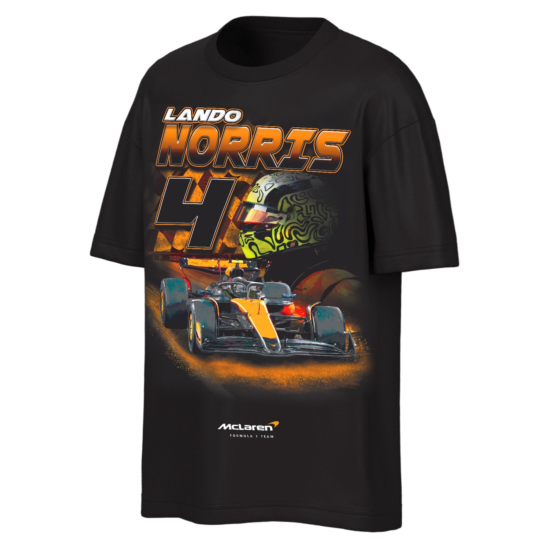 McLaren Racing F1 Ignition Short Sleeve Heavyweight Tee Mens - Black