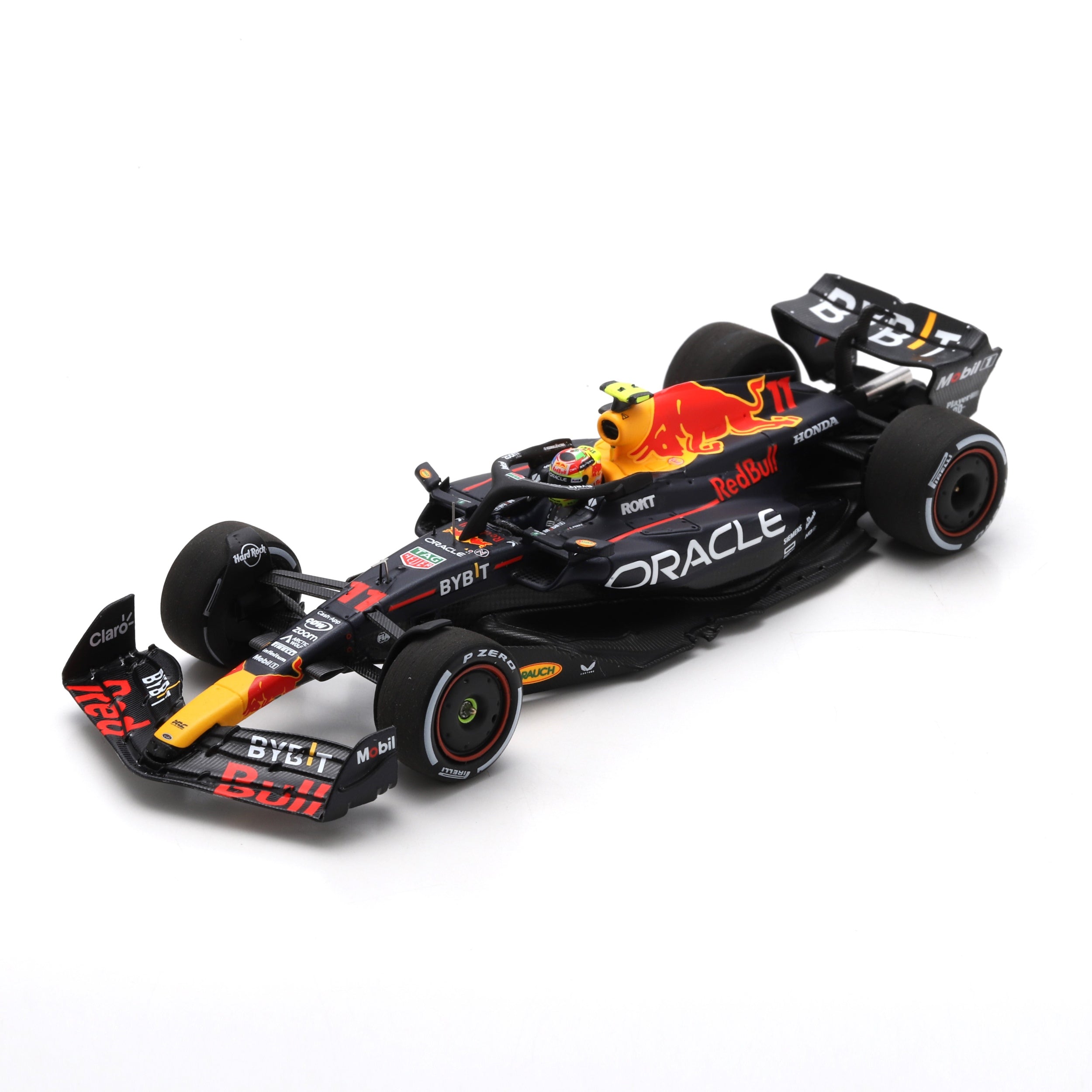 Red Bull Racing F1 RB19 Sergio Pérez 11 1ST Saudi 2023 GP-1:43 Scale Adults - Night Sky