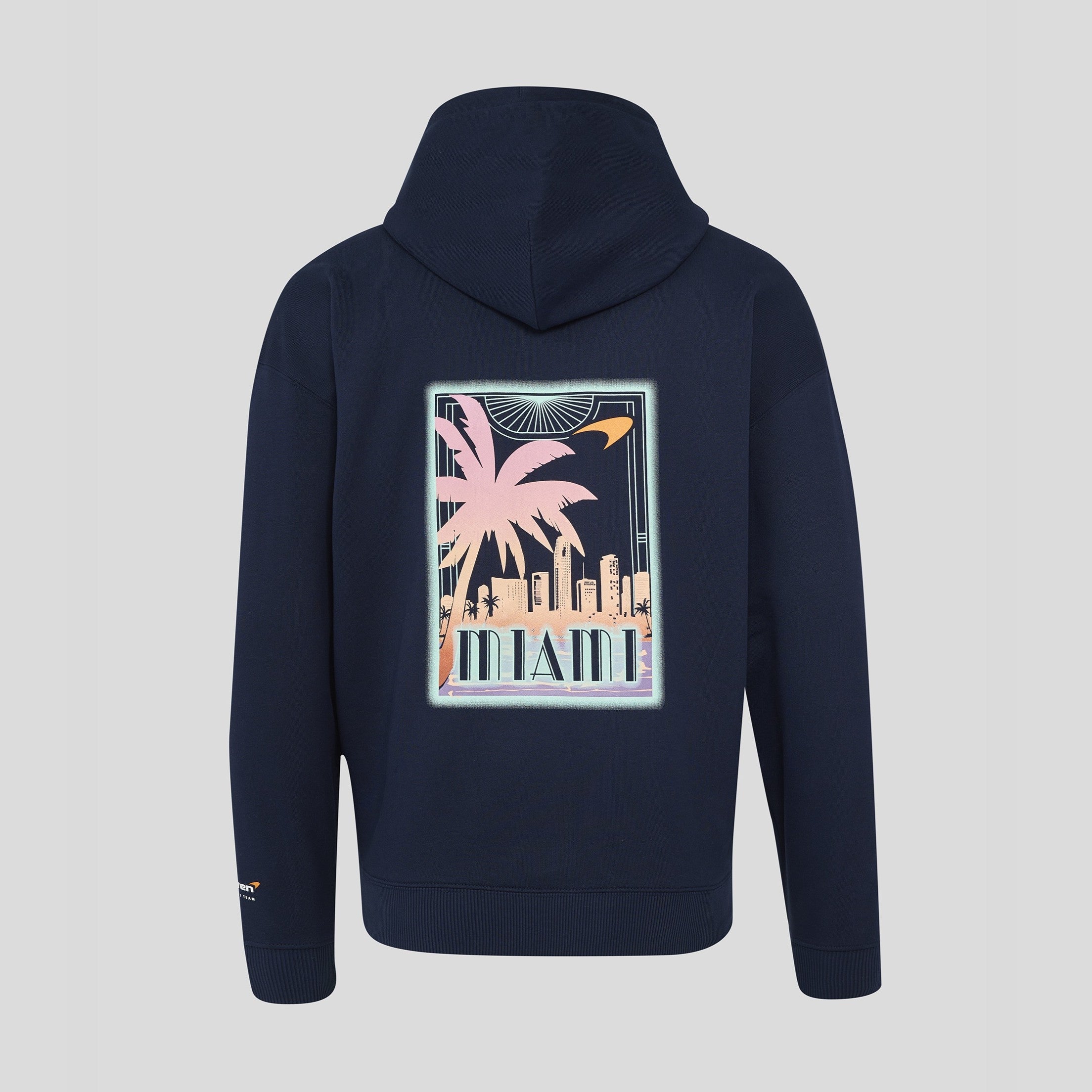 McLaren Racing F1 Miami Race Oversized Hoodie Unisex - French Navy