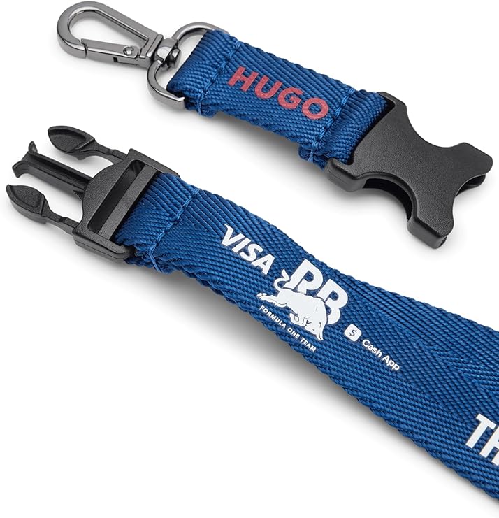Visa Cash App RB F1 2025 Lanyard Slogan "The Team They Told You Not To Worry About" Unisex - Blue