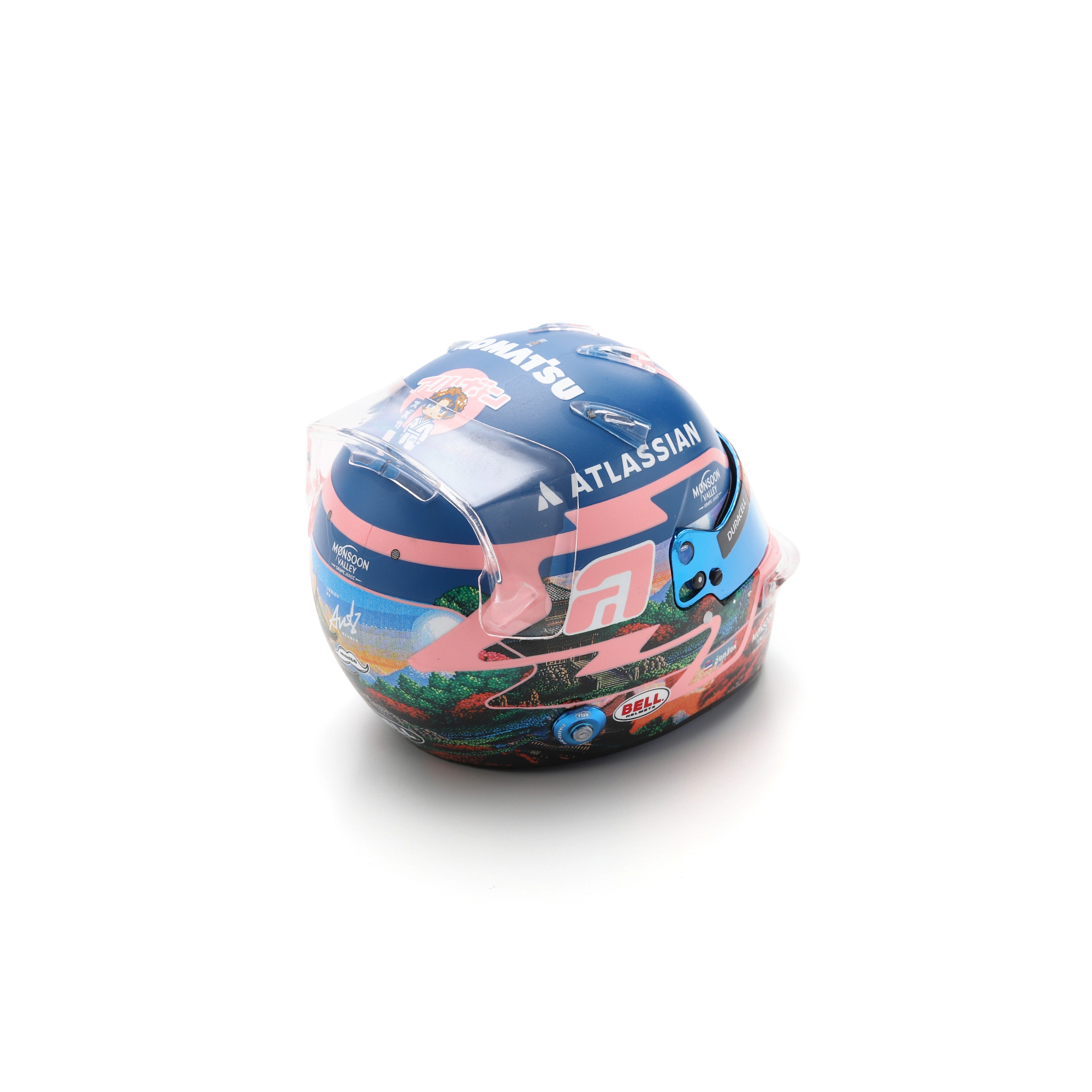 Spark Williams F1 Team Alex 2025 Mini Helmet Unisex - Blue - 1:5 Scale