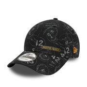 Moto Guzzi All Over Print 9Forty Cap Adults - Black