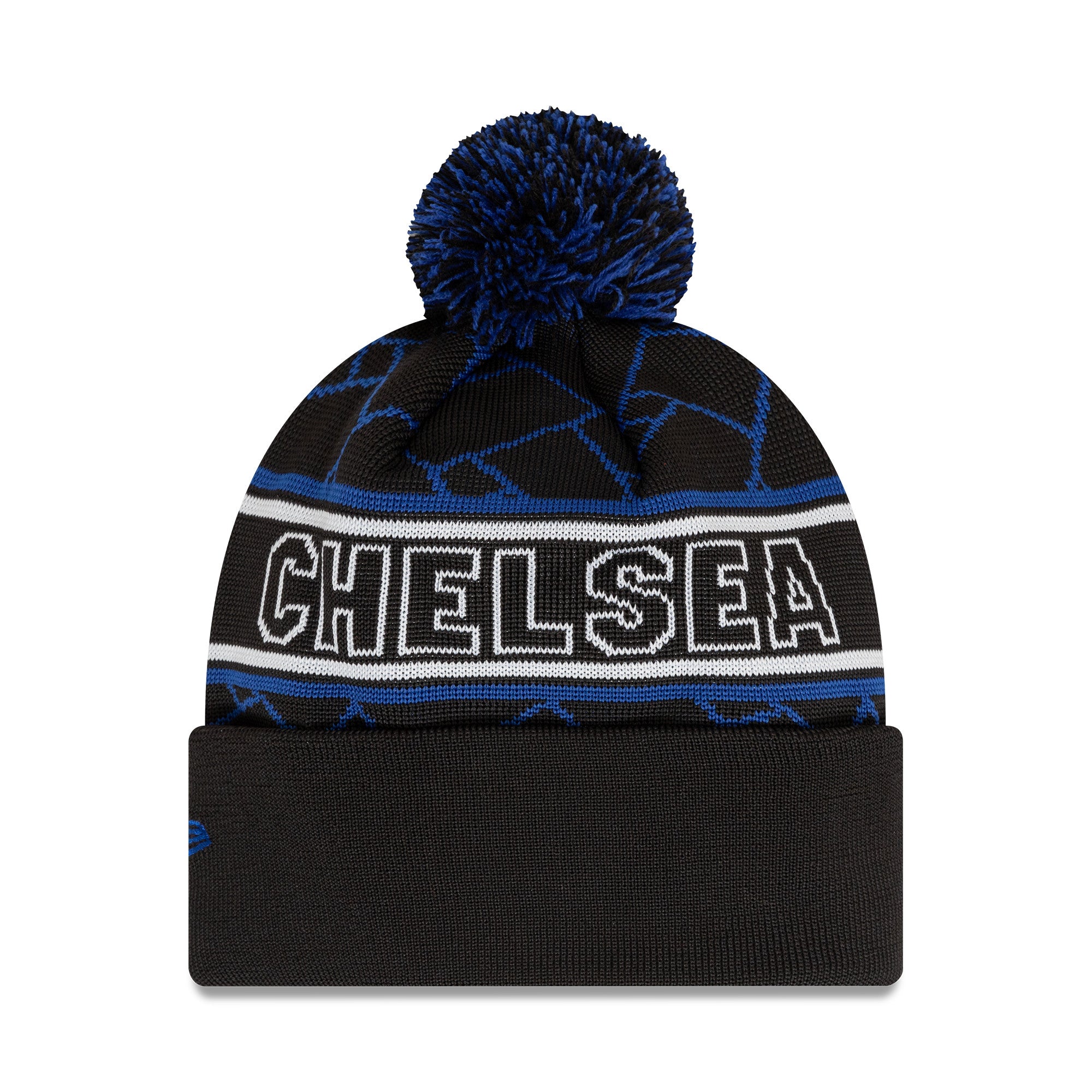 Chelsea FC Sport Beanie Adults - Black/Blue
