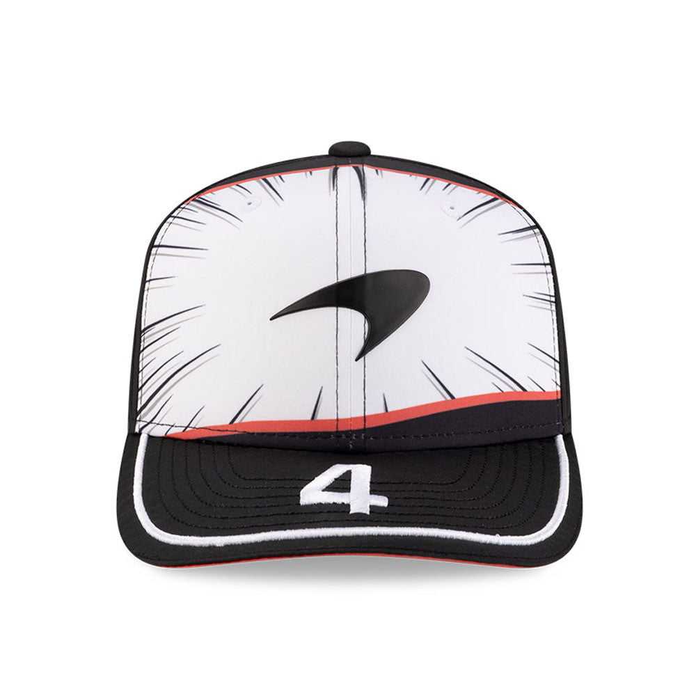McLaren Racing F1 Team 2025 Japan Lando Norris 9Seventy Cap Stretch Snap Adults - Black