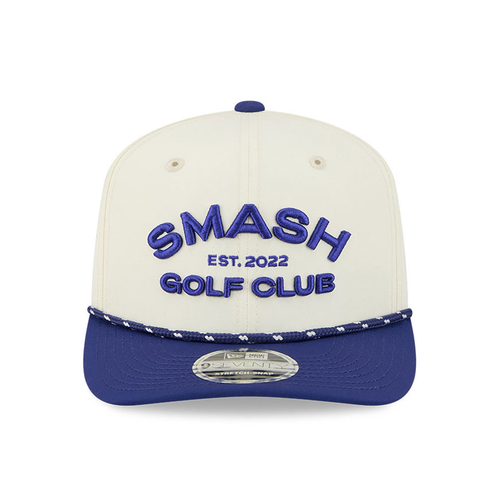 LIV Golf 2025 Smash GC 9Seventy Stretch Snap Word Mark Adults - Chrome White
