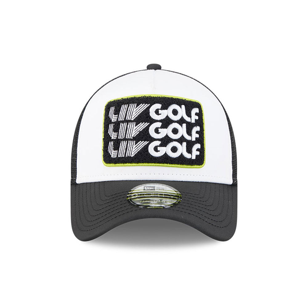 LIV Golf 2025 9Forty A-Frame Patch Adults - White