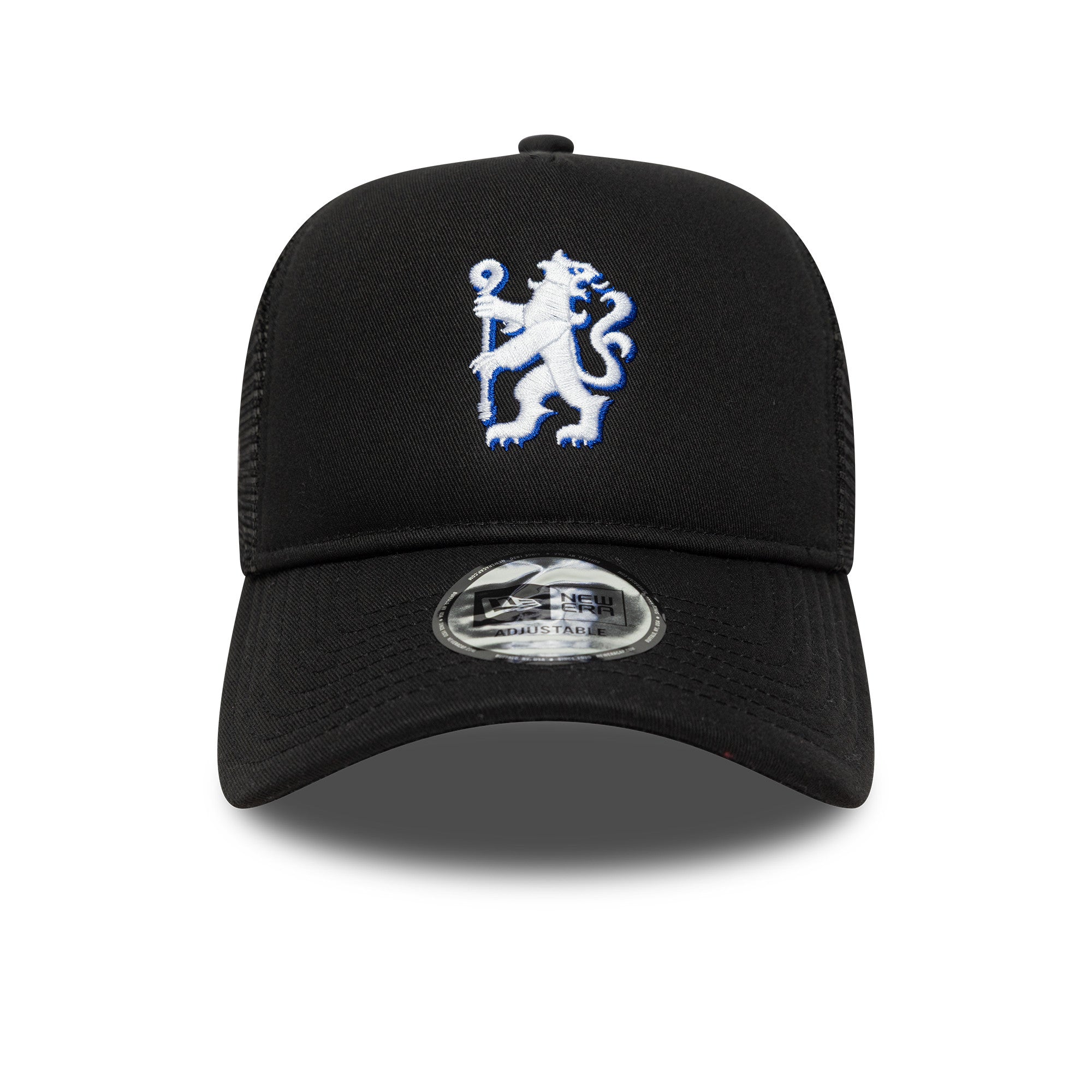 Chelsea FC Patch Trucker Cap Adults - Black