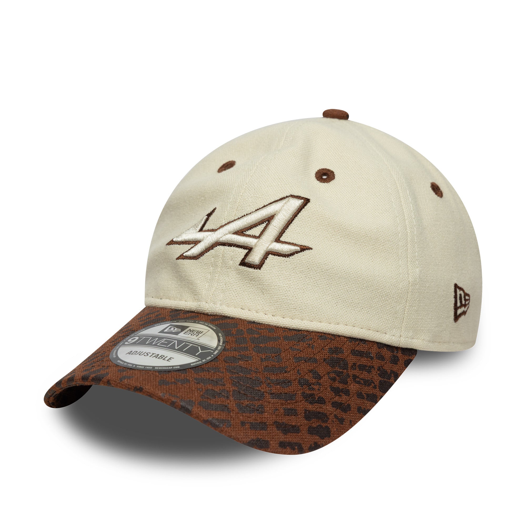 Alpine F1 Heritage 9Twenty Cap Adults - Chrome White