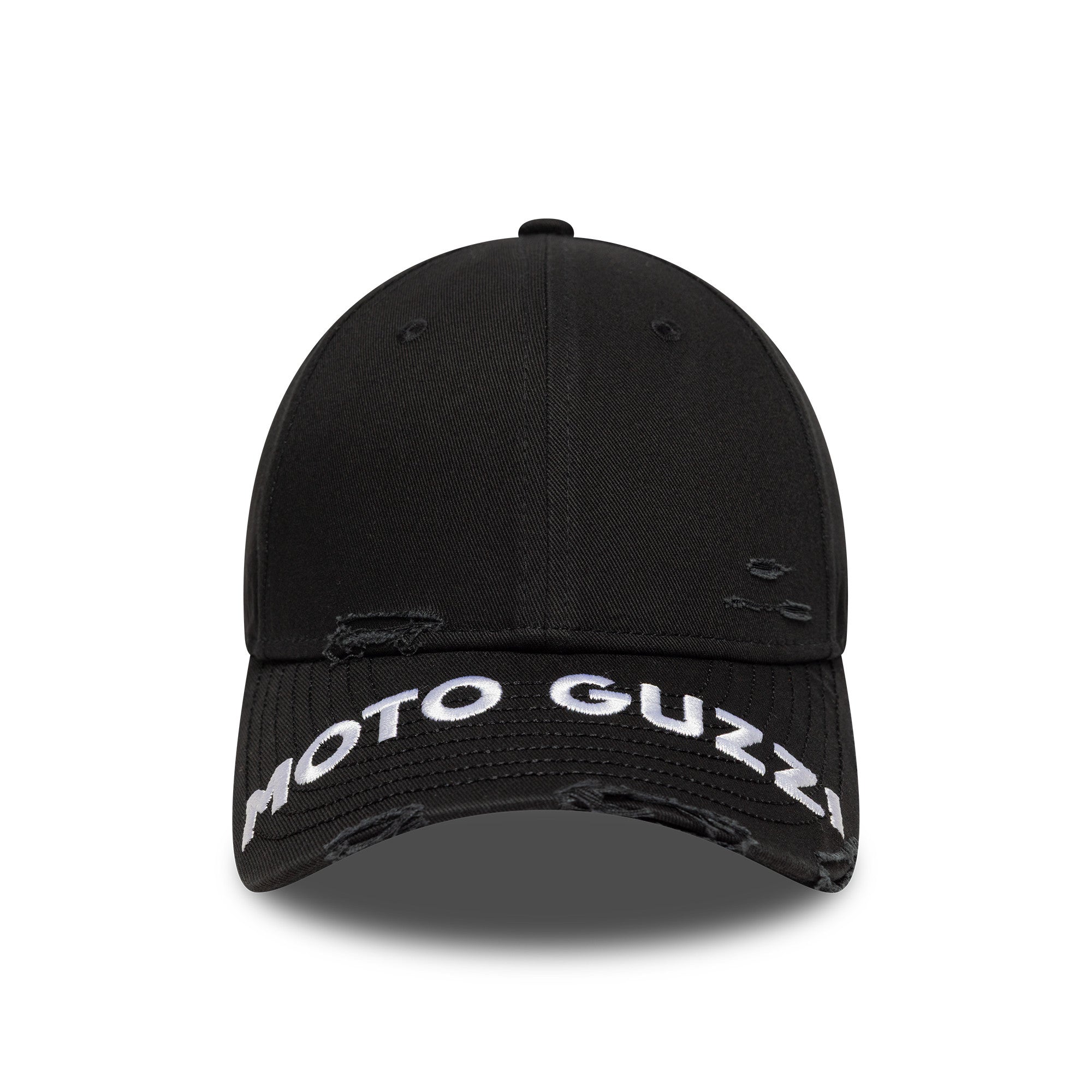 Moto Guzzi Distressed 9Forty Cap Mc Adults - Black