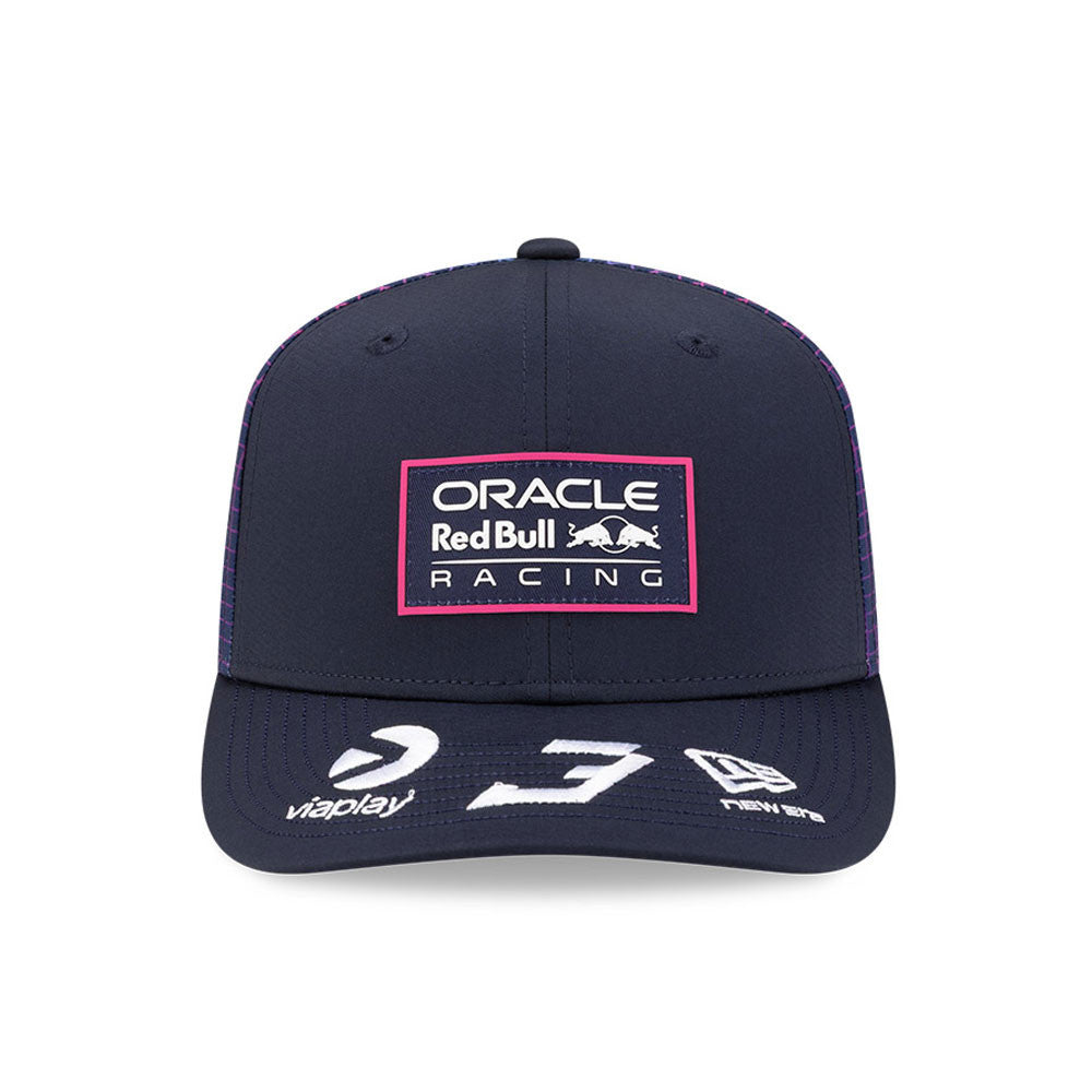 Red Bull Racing F1 Max Verstappen Miami 9Seventy Cap Stretch Snap Adults - Night Shift Navy