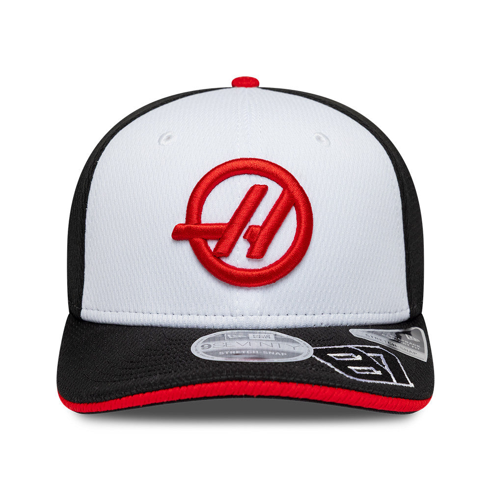 Haas F1 Oliver Bearman 9Seventy Cap Stretch Snap Adults - Black