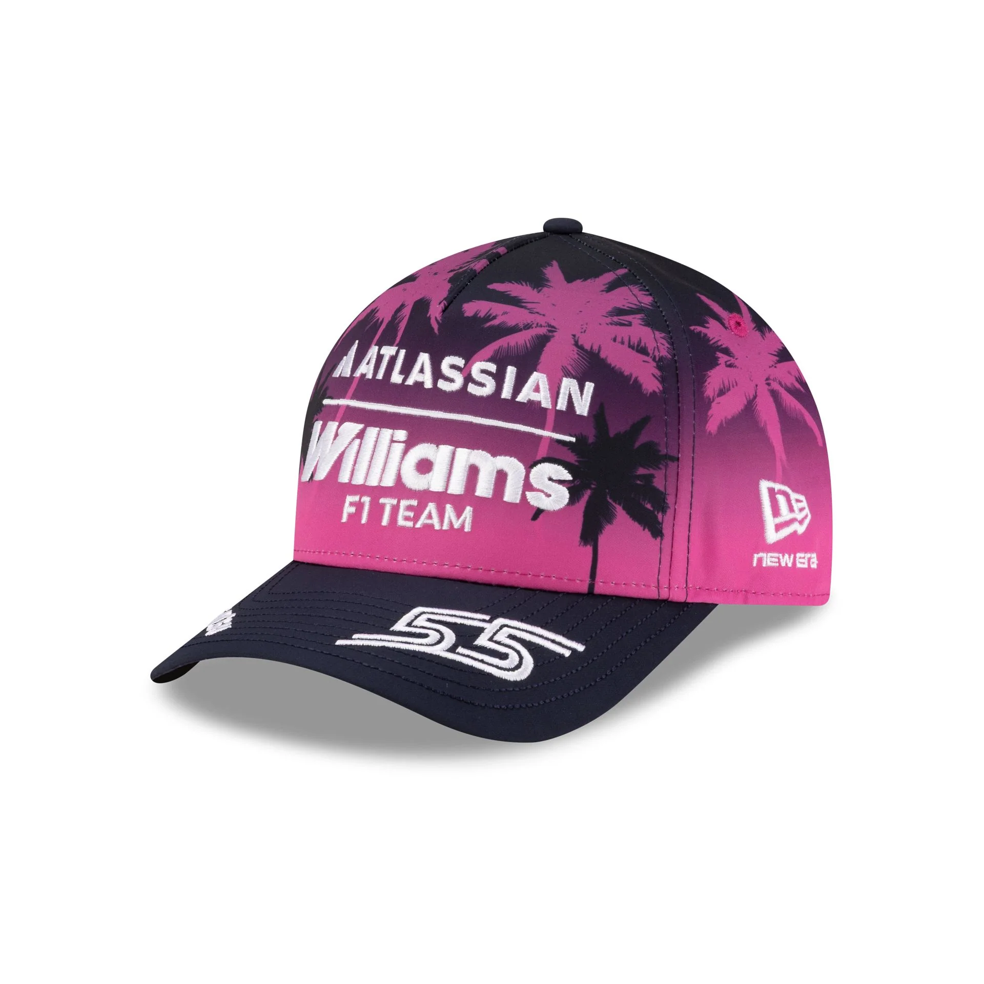 Williams F1 Team 2026 Carlos Sainz Miami 9Forty Cap M-Crown A-Frame Adults - Night Shift Navy