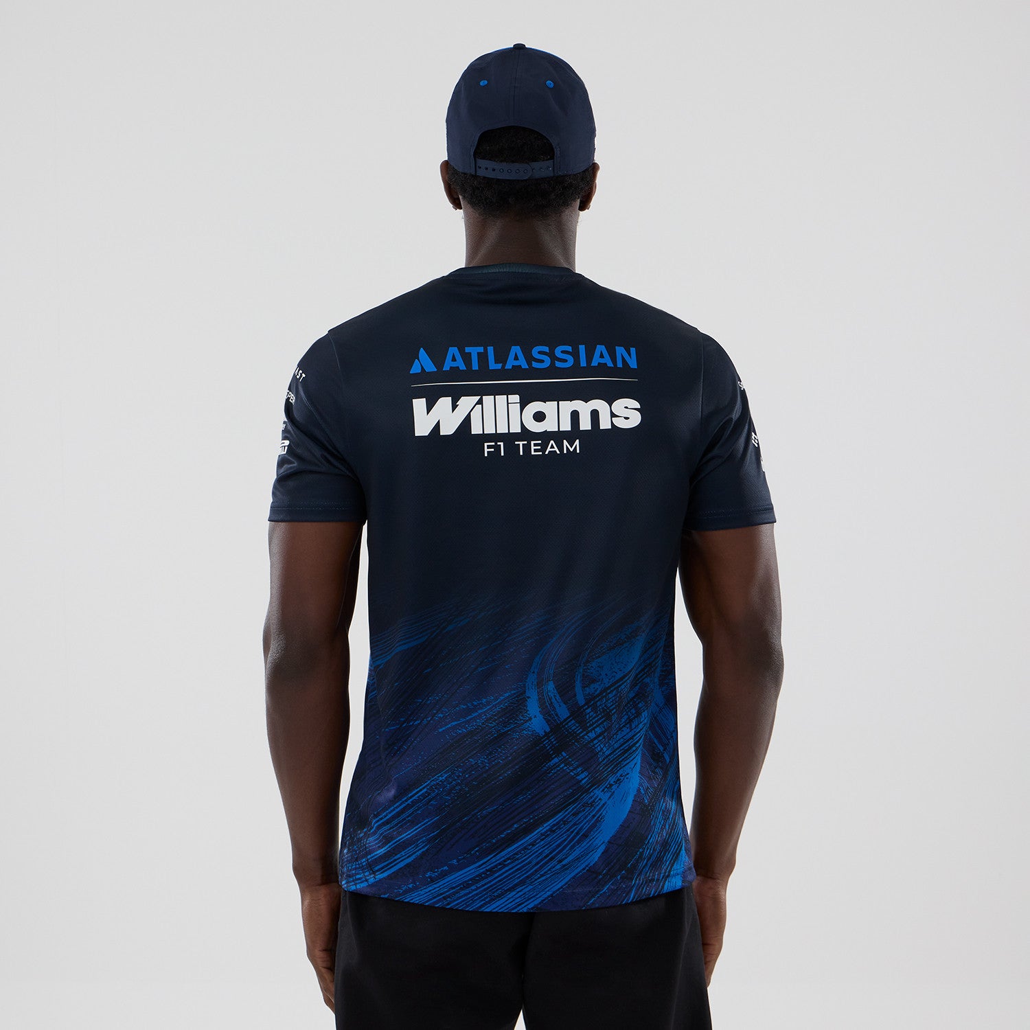 Williams F1 Team 2026 Tech Tee Alex Albon Mens - Navy