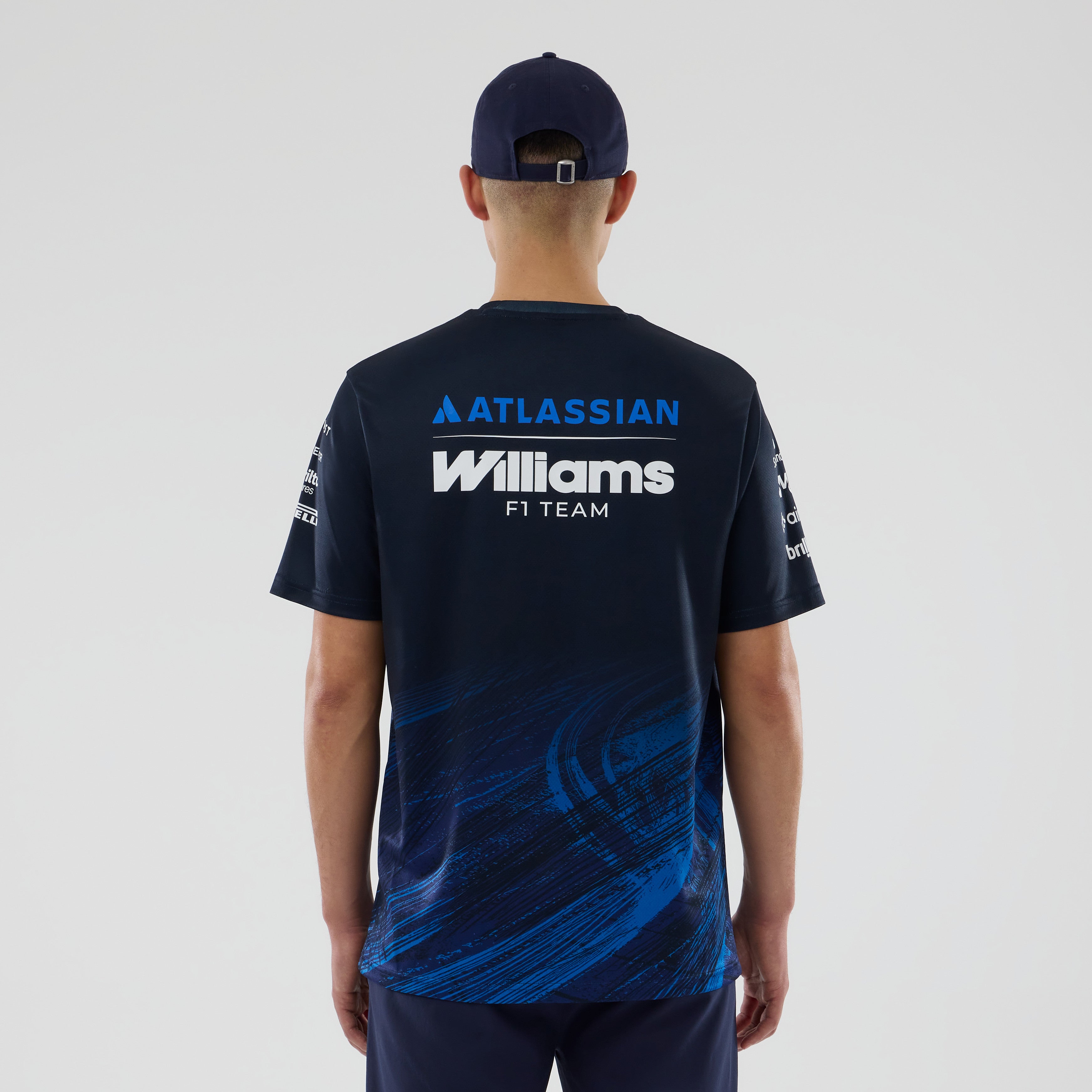 Williams F1 Team 2026 Tech Tee Mens - Navy