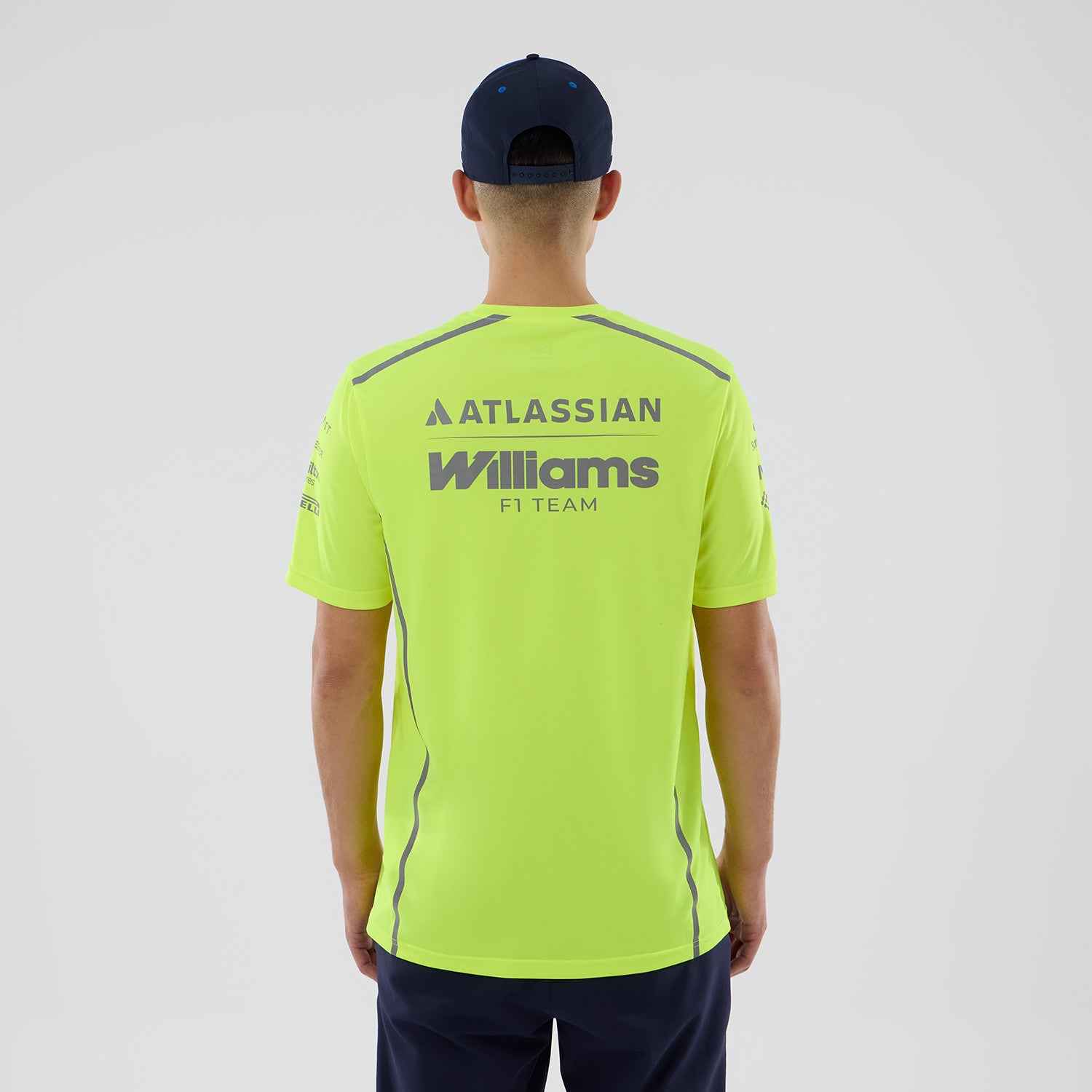 Williams F1 Team 2026 Set Up Tee Mens - Yellow