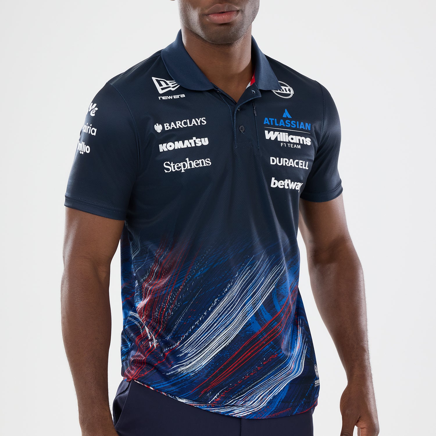 Williams F1 Team 2026 Silverstone Tech Polo Adults - Night Shift Navy