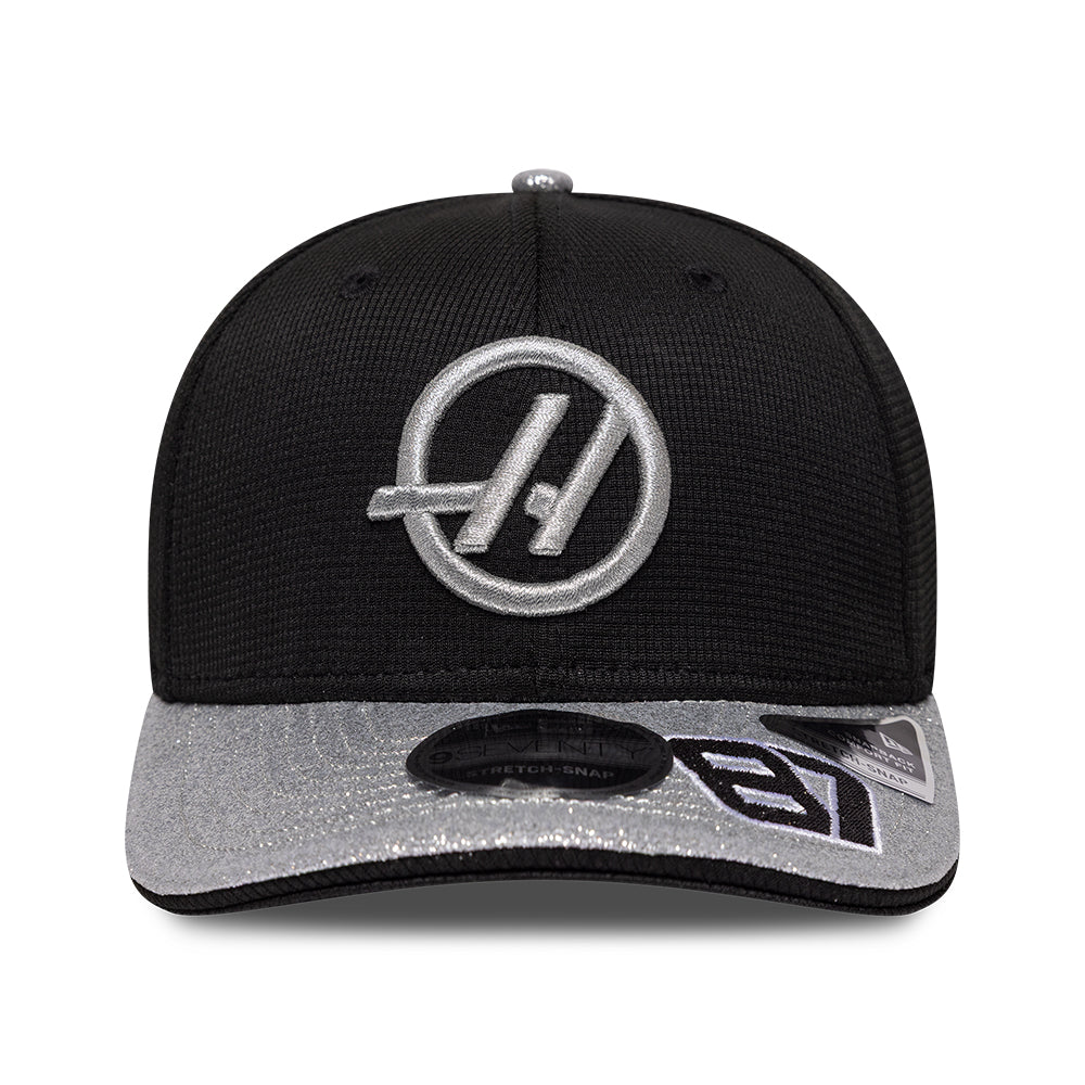 Haas F1 Team 2026 Special Edition Oliver Bearman Vegas 9Seventy Cap Stretch Snap Adults - Black