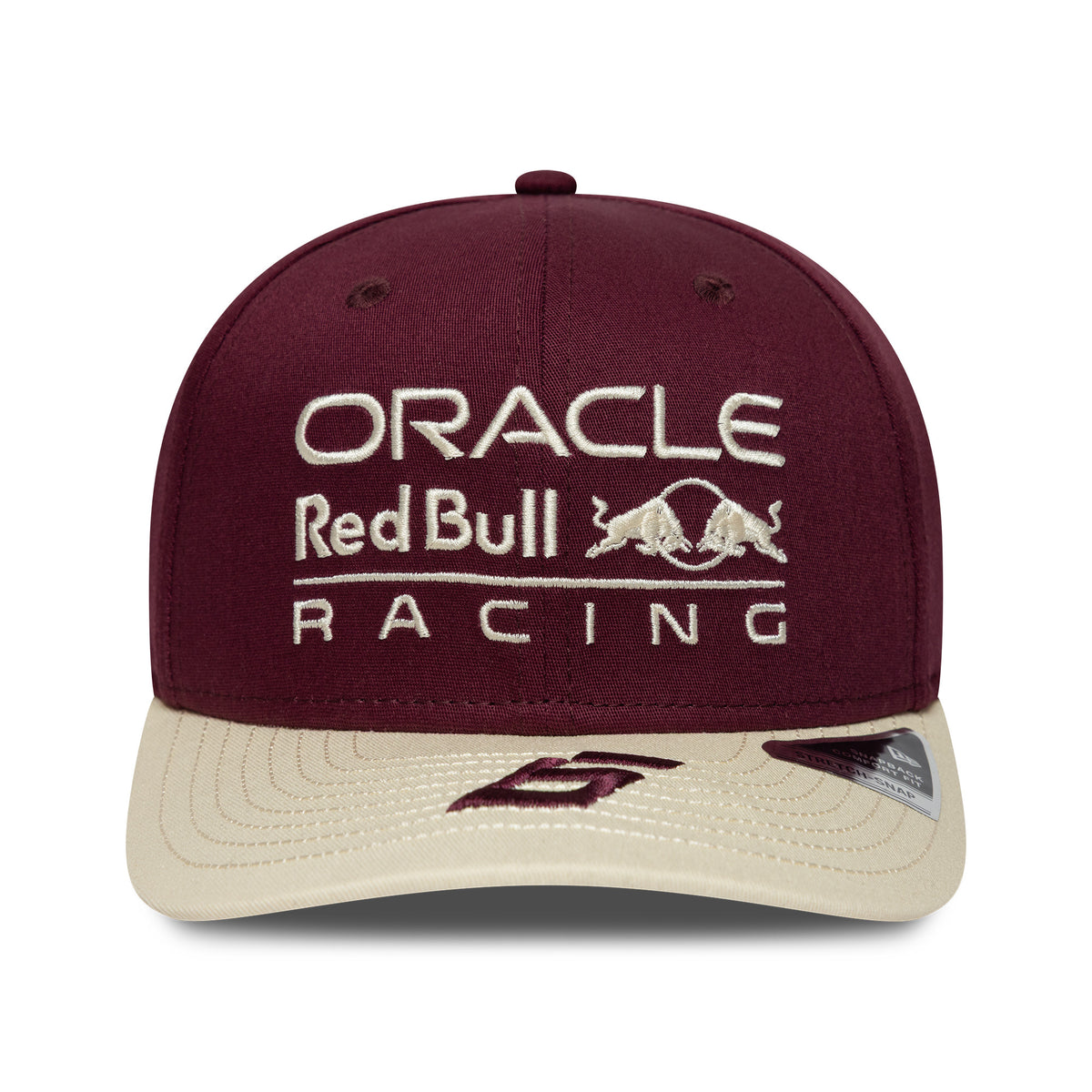 Red Bull Racing F1 2026 Isack Hadjar Austin 9Seventy Cap Stretch Snap Adults - Maroon/Dark Blue