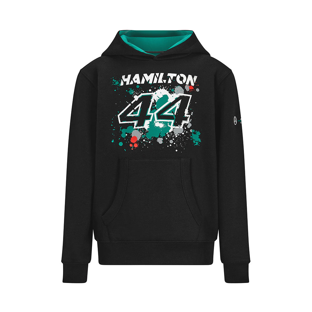 Mercedes AMG Petronas Kids Lewis 44 Hooded Sweat