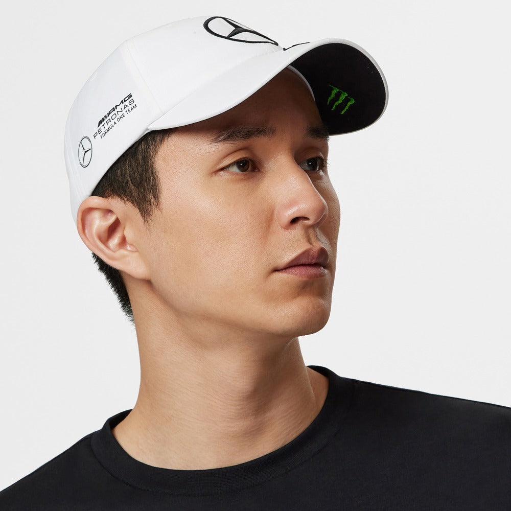 Mercedes AMG Petronas F1 2023 Team George Russell Driver Dad Cap Unisex - White