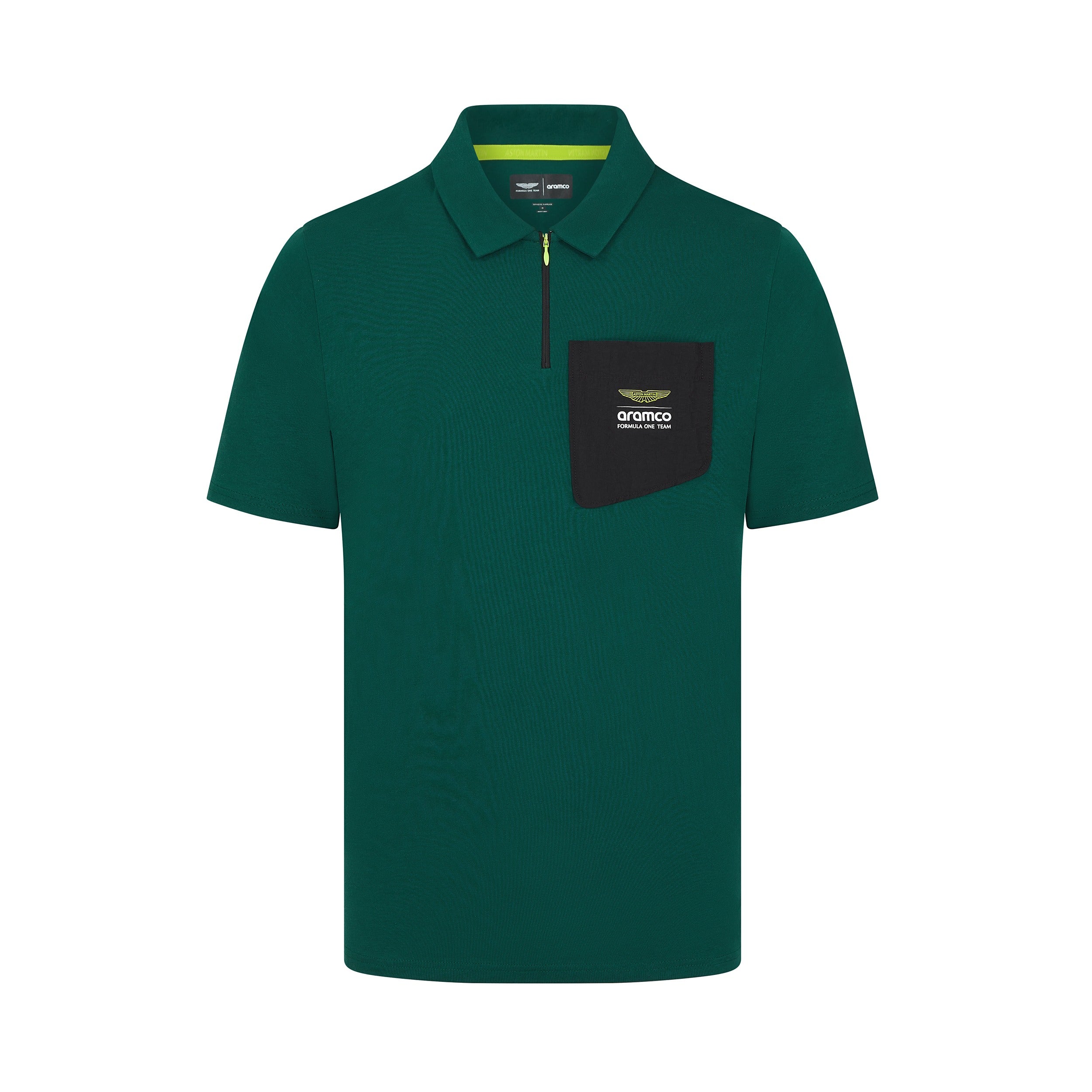 Aston Martin F1 Lifestyle Polo Mens - Dark Green