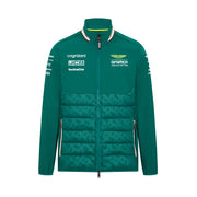 Aston Martin F1 Team 2024 Hybrid Jacket Mens - Green