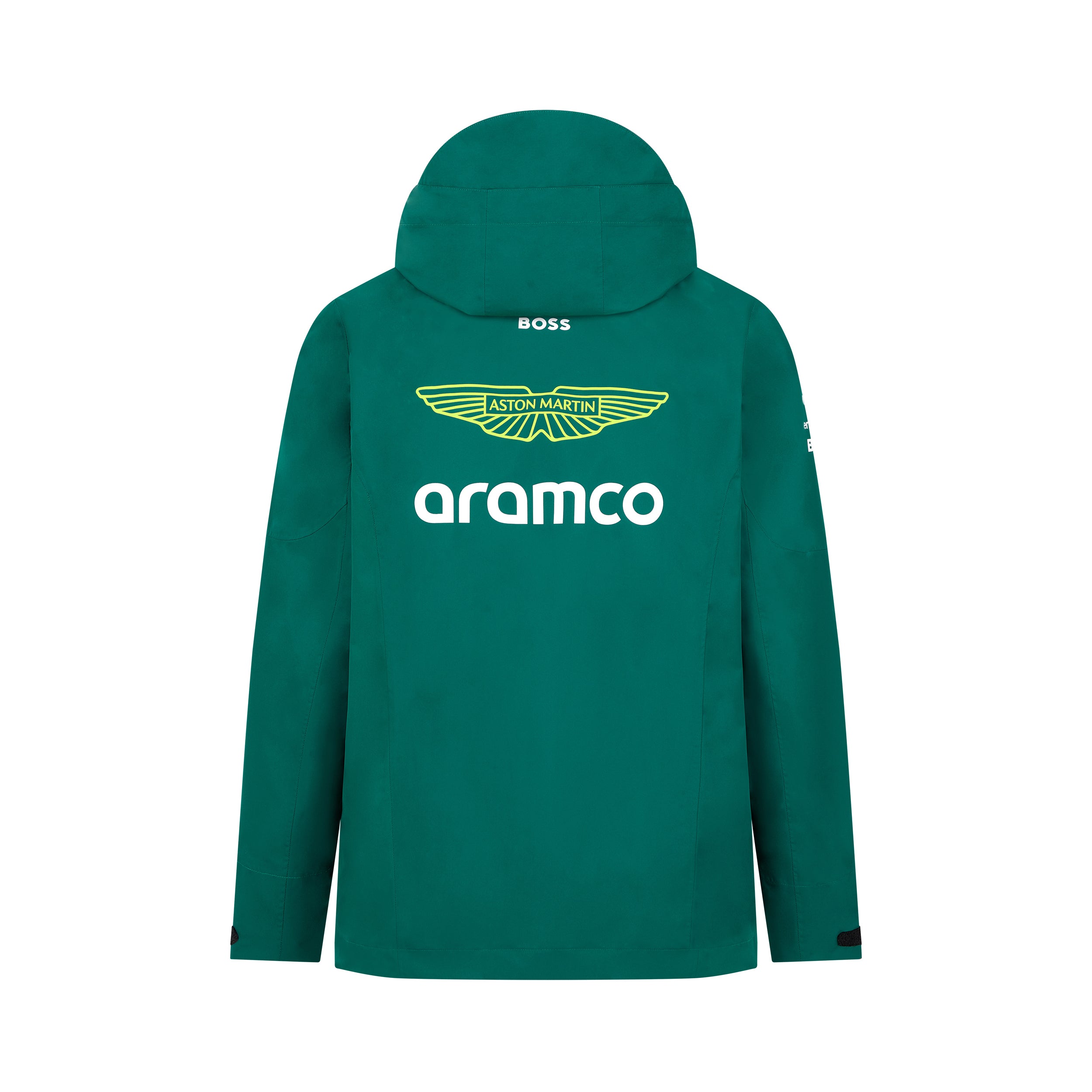 Aston Martin F1 Team 2024 Rain Jacket Mens - Green