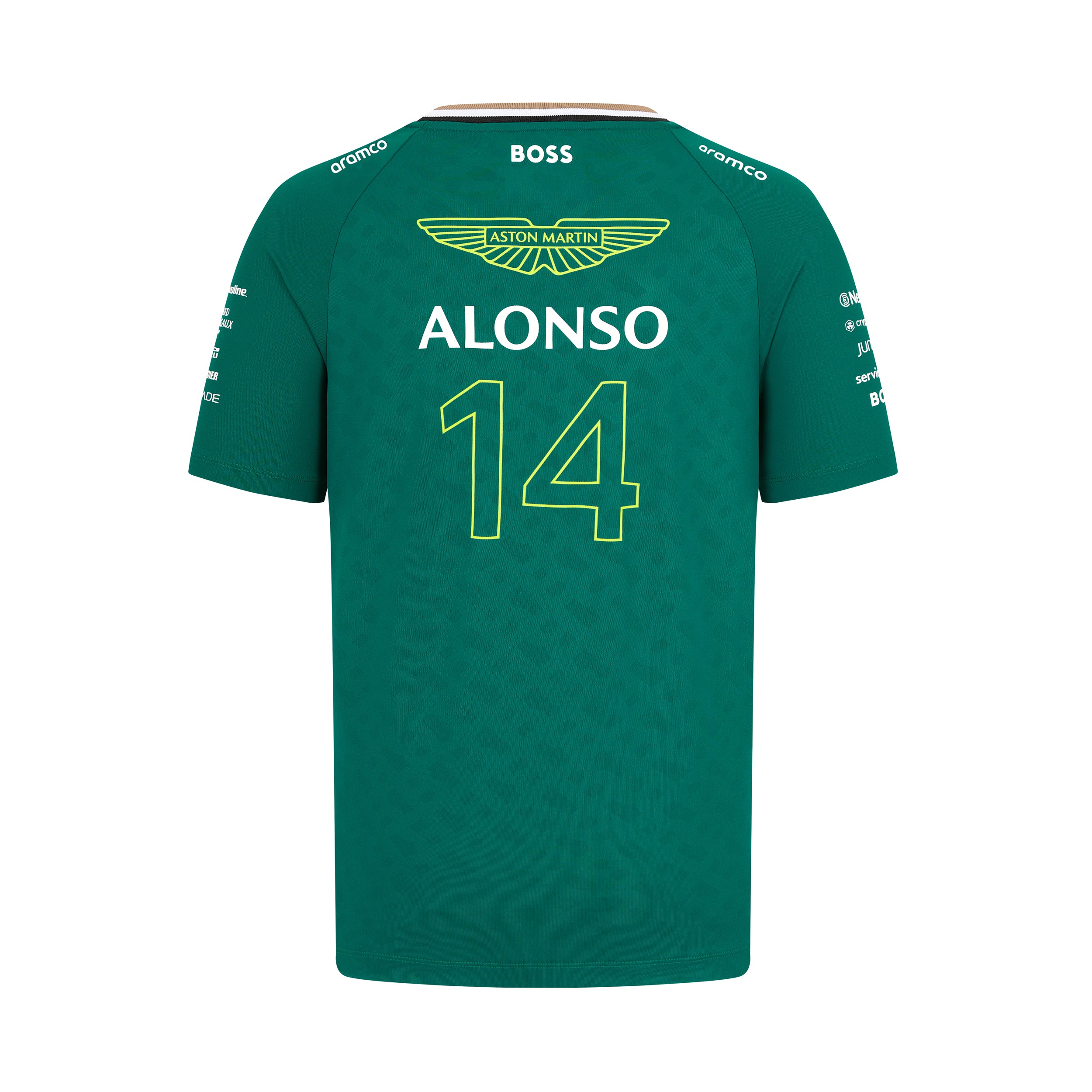 Aston Martin F1 Team 2024 Alonso Tee Mens - Green