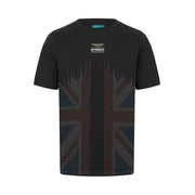 Aston Martin F1 Team 2024 Special Edition Silverstone GP Graphic Tee - Black