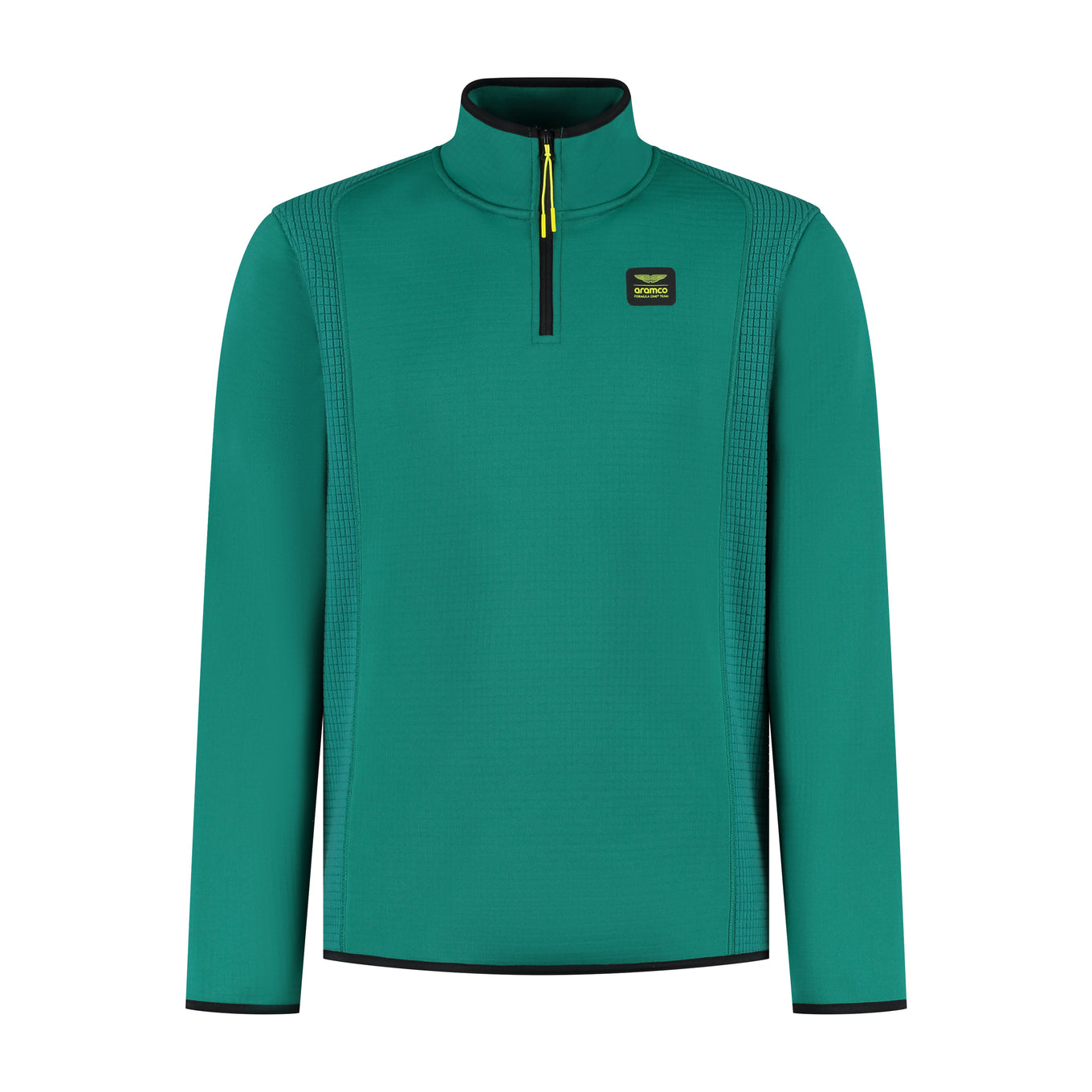 Aston Martin F1 Quarter Zip Sweat Mens - Green