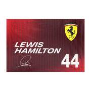 Scuderia Ferrari F1 60X90 Hamilton Flag Unisex - Dark Cherry