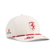 Scuderia Ferrari F1 Team 2026 Special Edition Monaco Leclerc Cap Unisex - Frosted Ivory