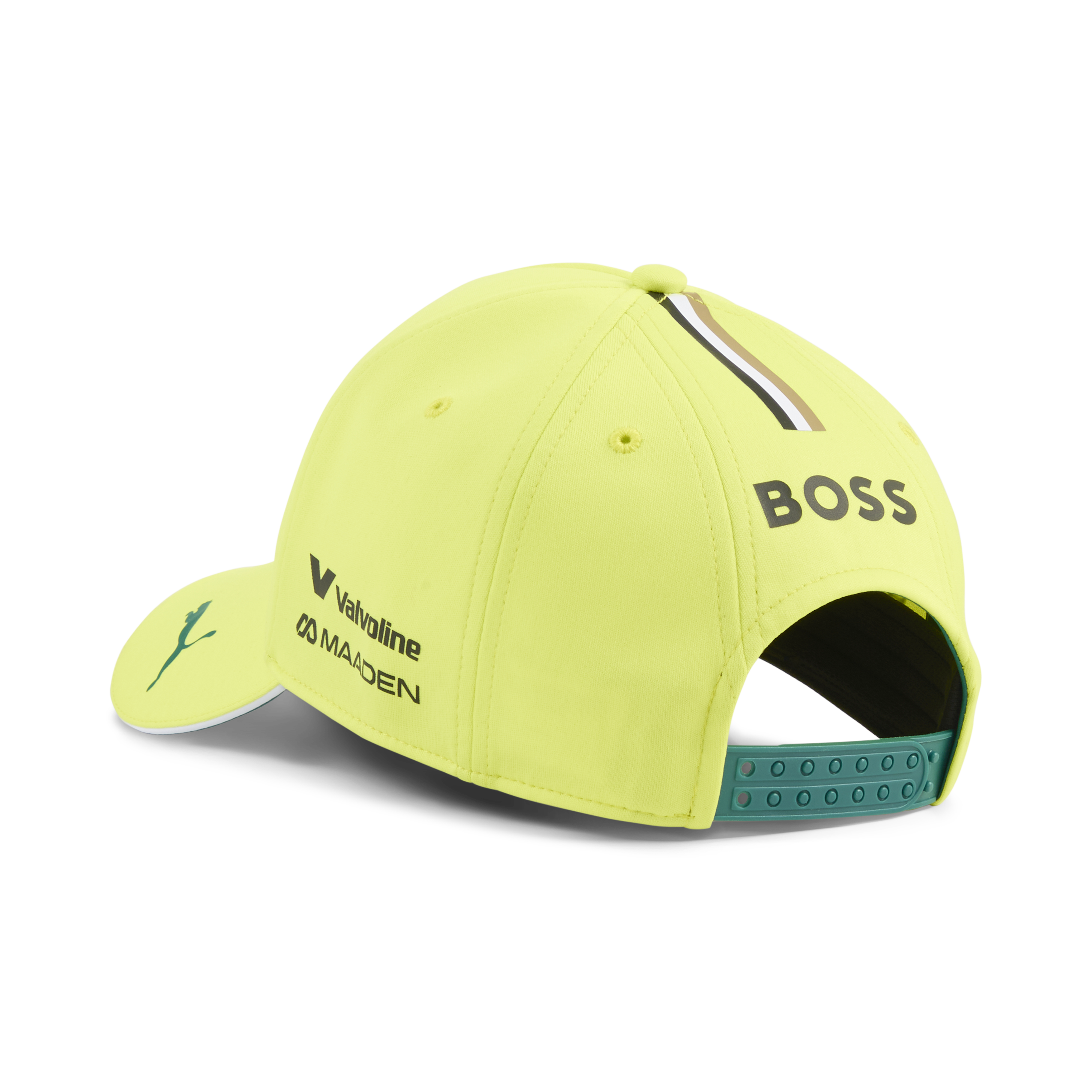 Aston Martin F1 Team 2026 Alonso Baseball Cap Unisex - Lime Shimmer