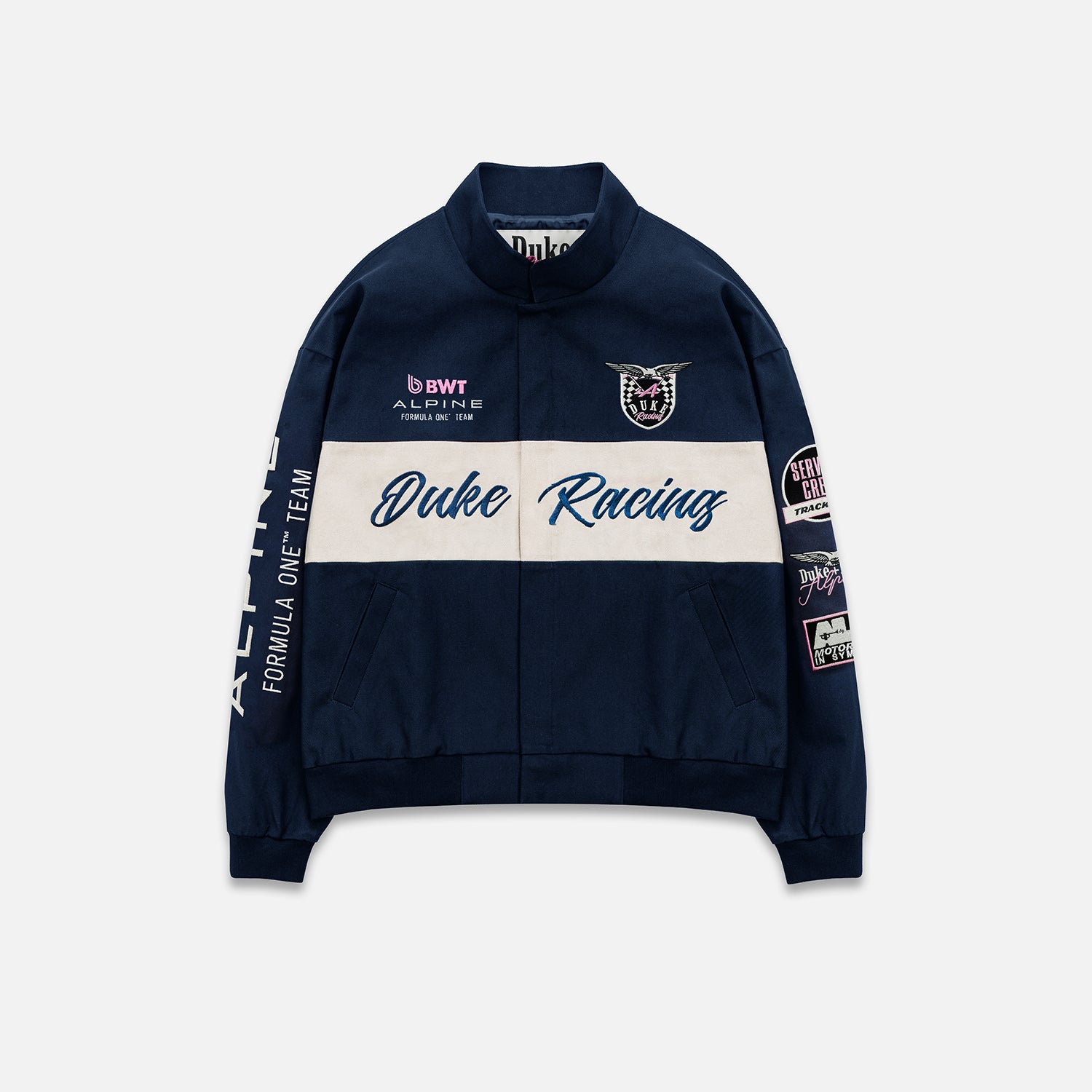 Alpine F1 Team X Duke And Dexter Racing Jacket Unisex - Navy