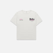 Alpine F1 Team X Duke And Dexter Pink Pit Stop T-Shirt Unisex - Vintage White