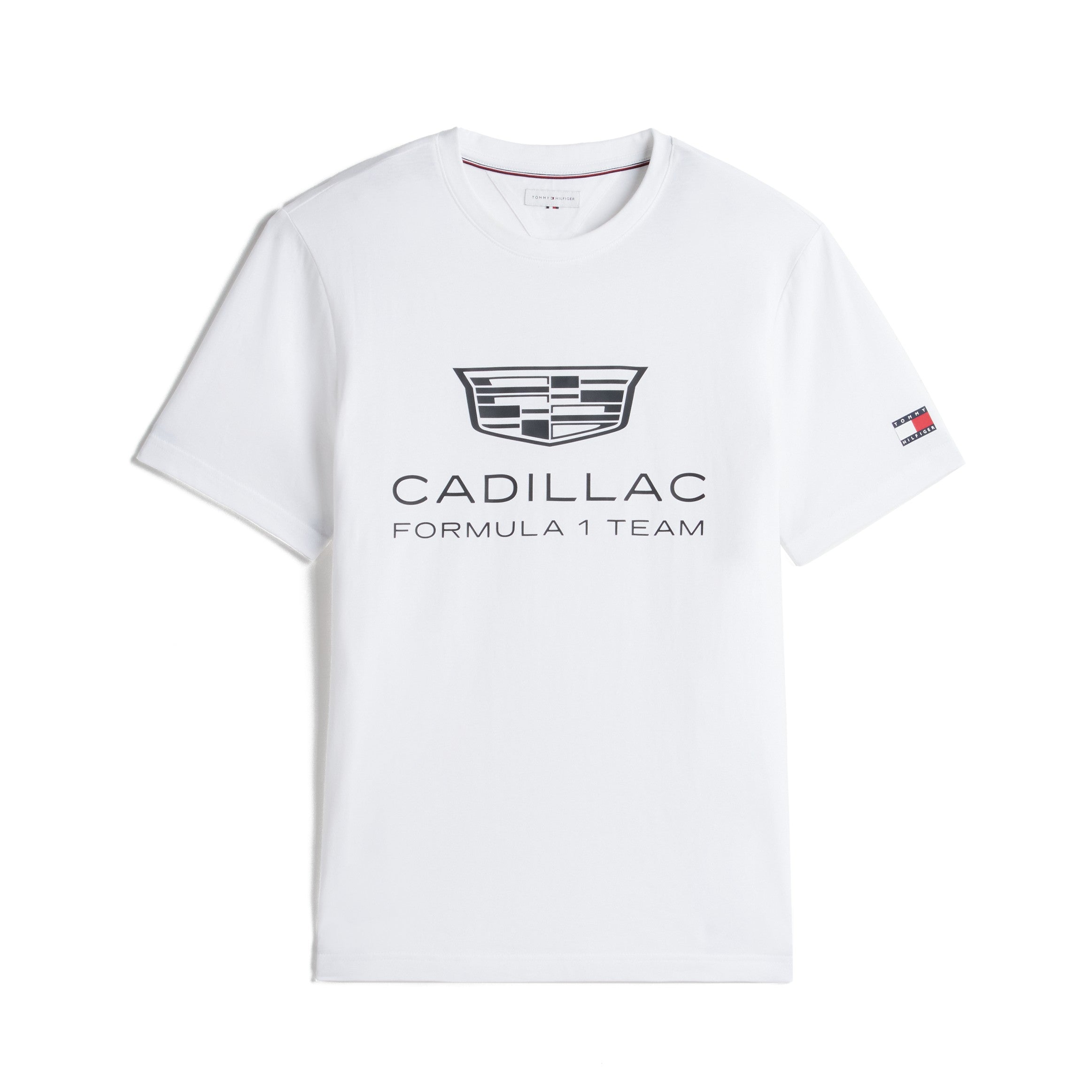 Cadillac F1 X Tommy Hilfiger Shield Tee Mens - White