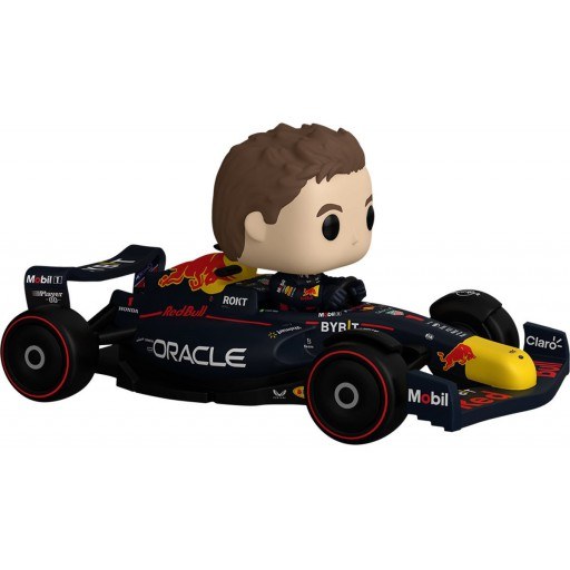 Funko Pop! #307 Red Bull Racing Max Verstappen Formula 1 Car Mini Figure - Navy