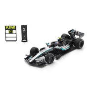 Spark Mercedes AMG Petronas F1 Team W17 Kimi Antonelli 2026 Chinese GP Winner Car With Pit Board Adults - Black - 1:43 Scale