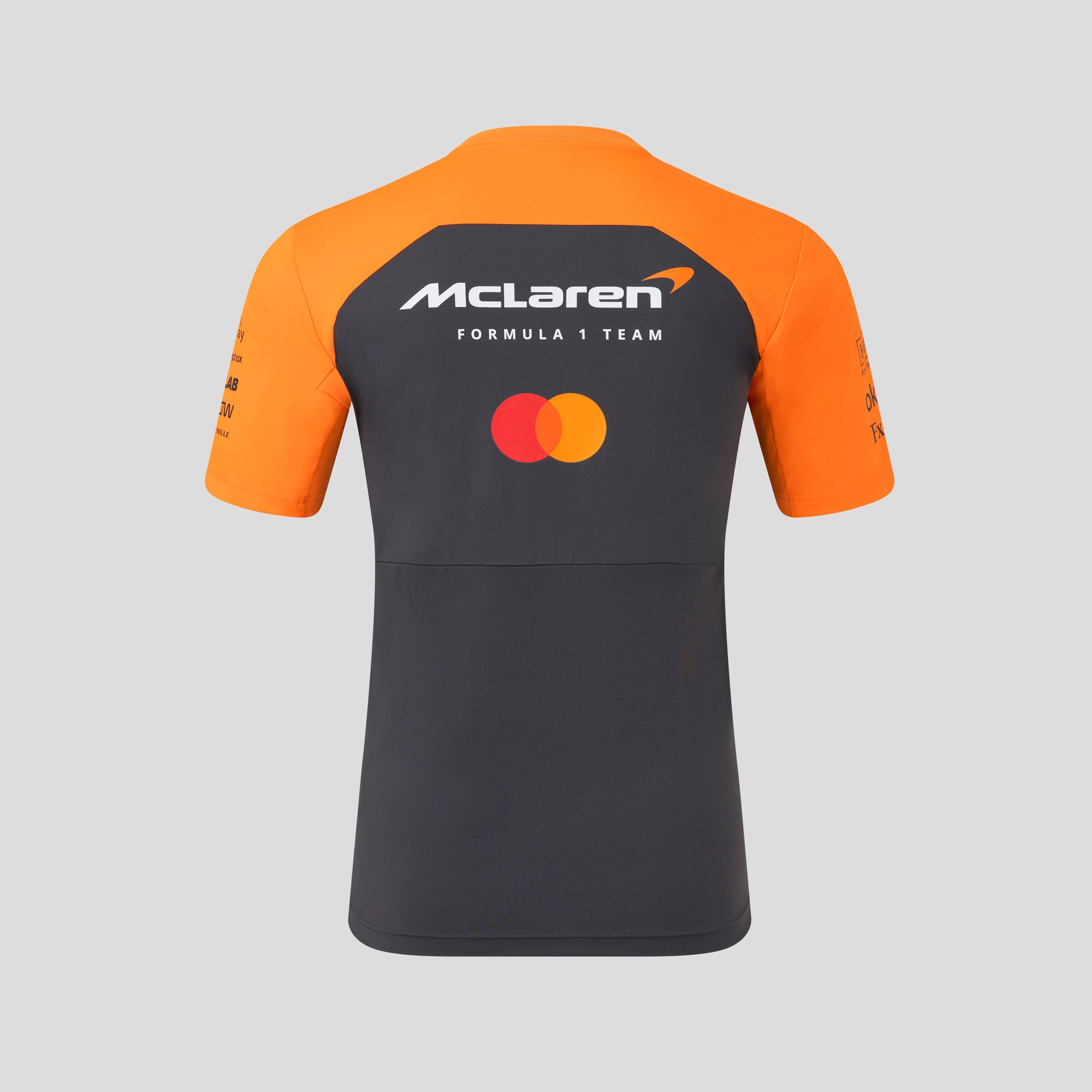 McLaren Racing F1 Official Team 2025 Set Up T-Shirt Mens - Anthracite