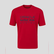 Red Bull Racing F1 Oracle Logo Relaxed Fit Tee Unisex - Chili Pepper