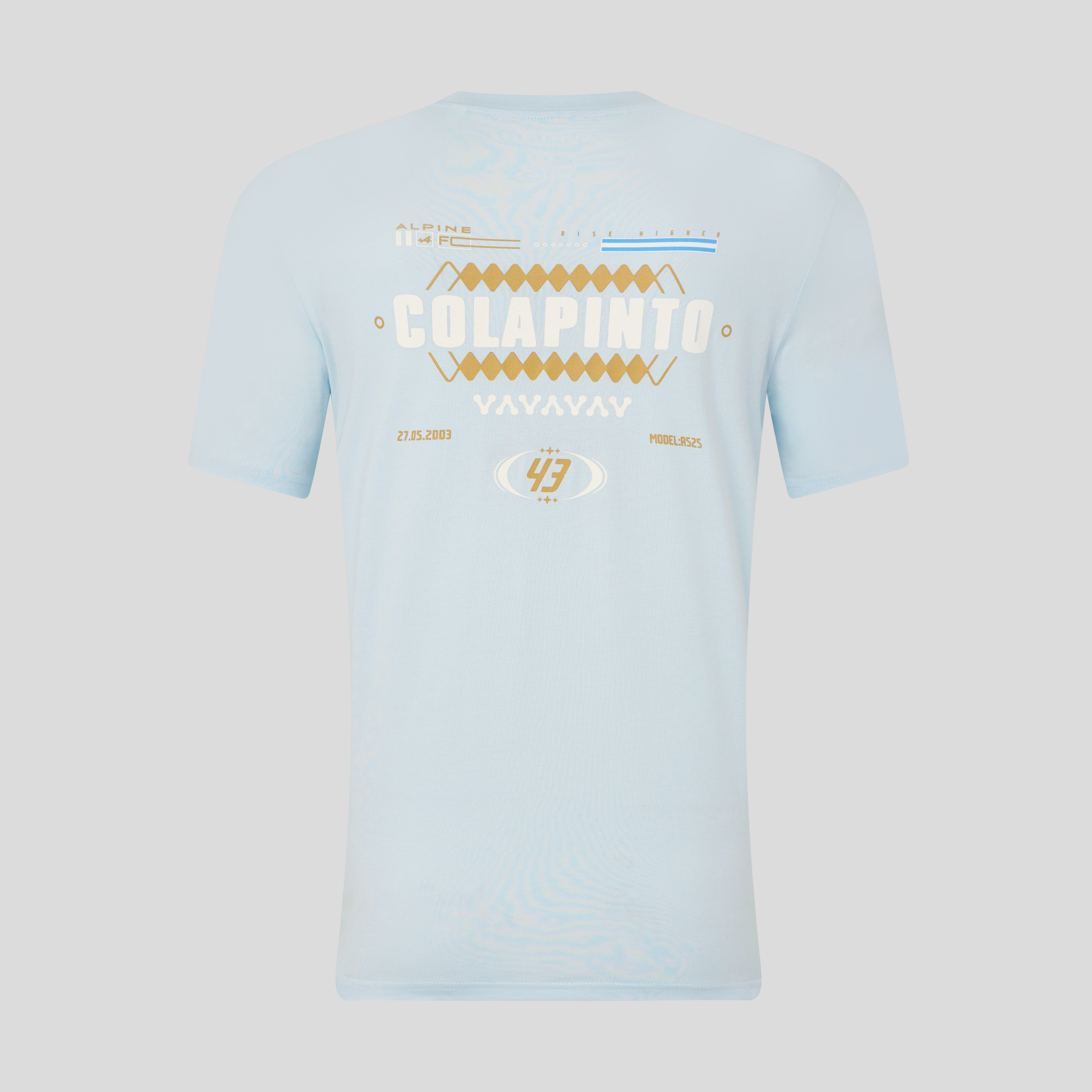 Alpine F1 Colapinto Relaxed Fit Tee Unisex - Blue