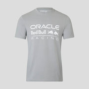 Red Bull Racing F1 Large Front Logo Tee Unisex - Grey